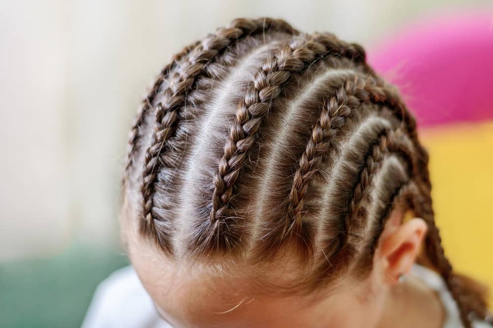 Classic Cornrow Twist Braids