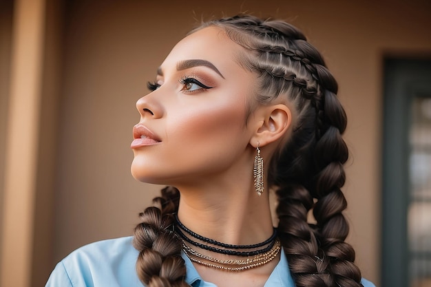 Goddess Twist Hairstyle