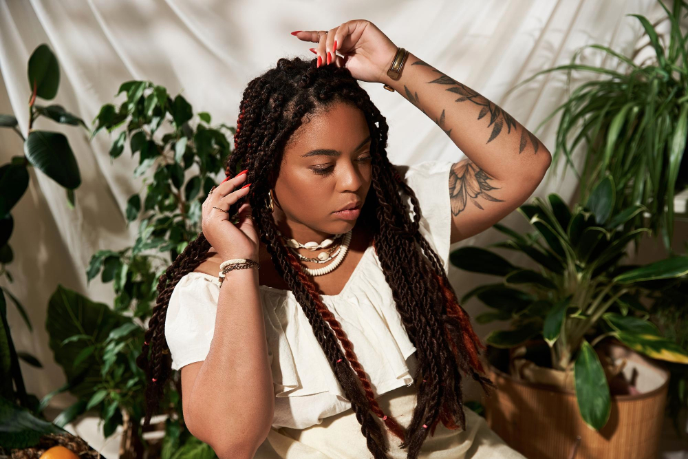 Long Kinky Twist Hairstyles