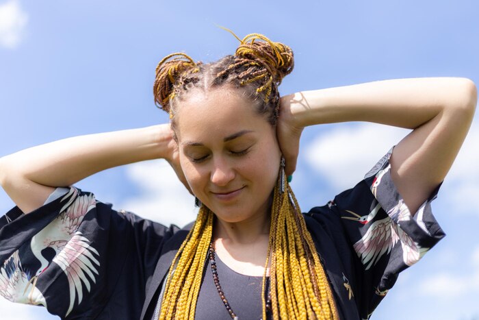 Fulani Braids with Knotless Braids